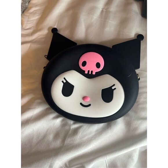 Hello kitty kuromi rubber pouch /bag purse pocketbook - Picture 2 of 5
